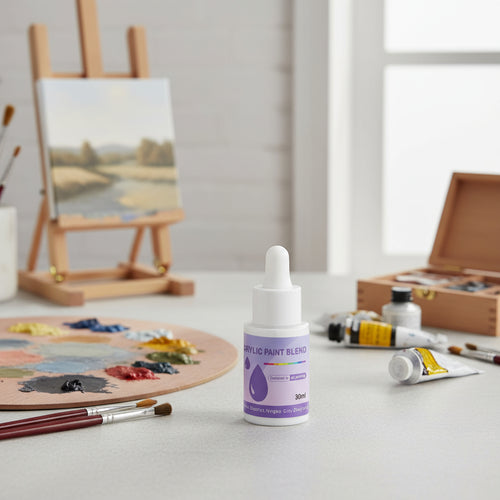 Återuppliva torkad färgburk