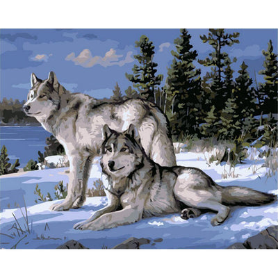 Wolf Pair