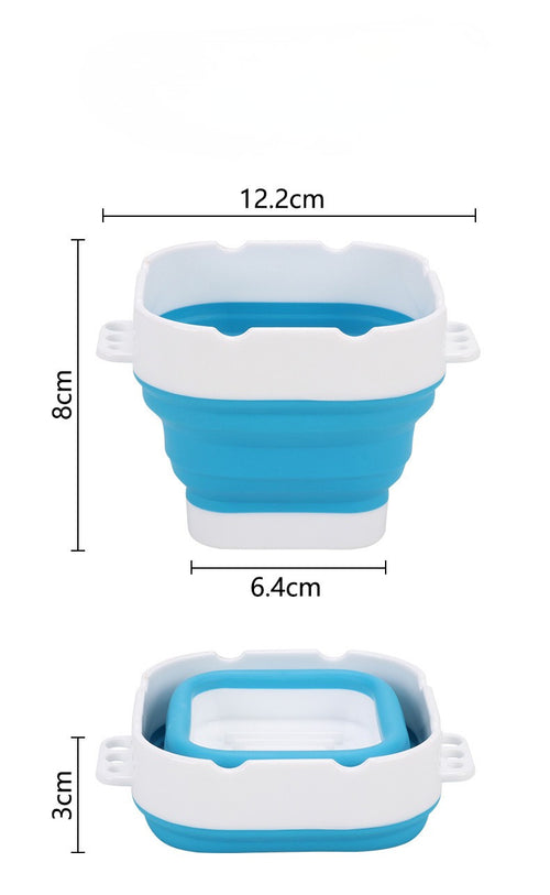 Hopvikbar rengöringsskål