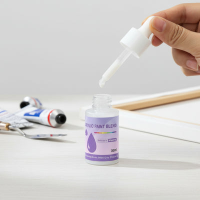 Återuppliva torkad färgburk